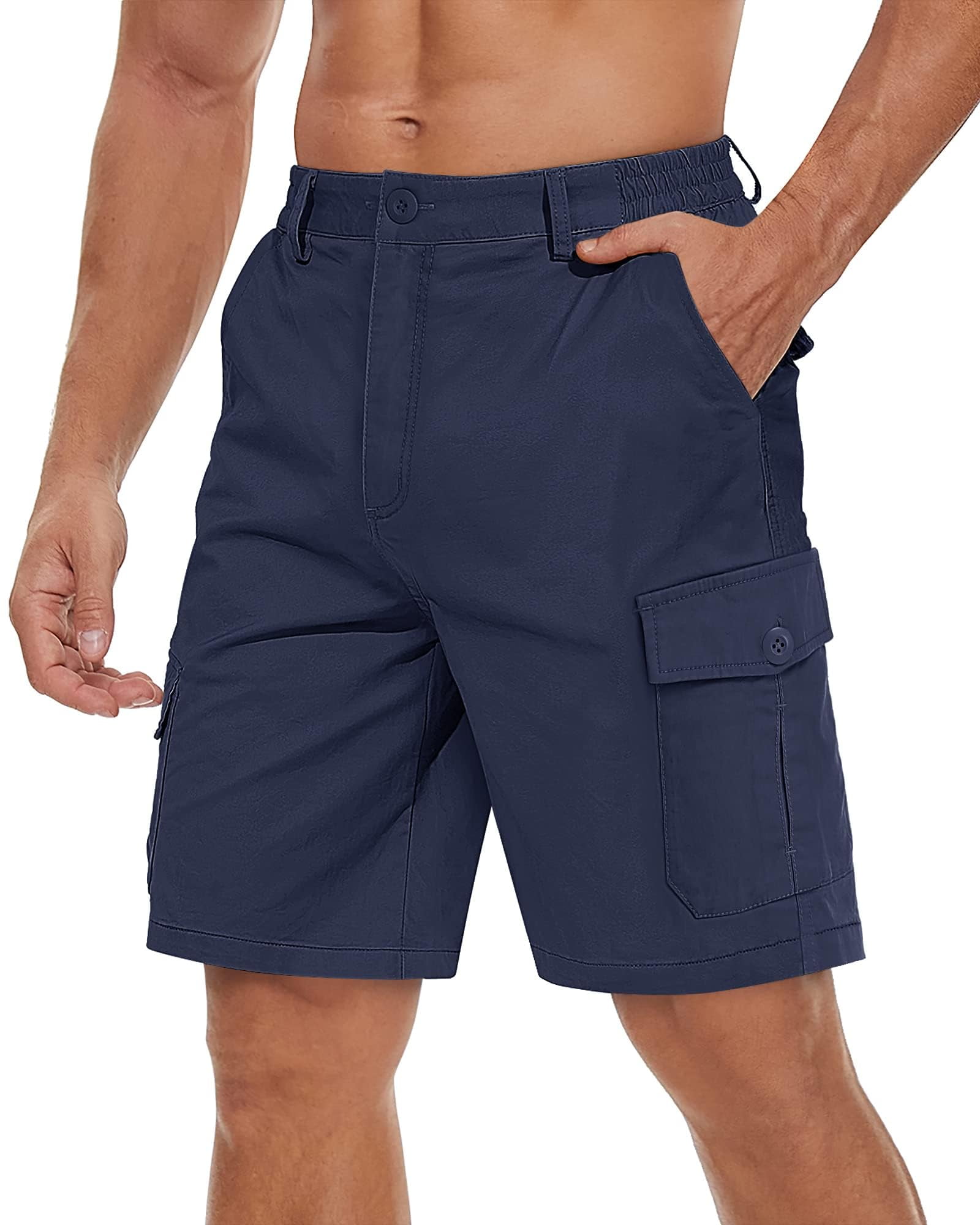 Bermudas Mujer Verano SCZ Pantalones Cortos Cargo Hasta La Rodilla