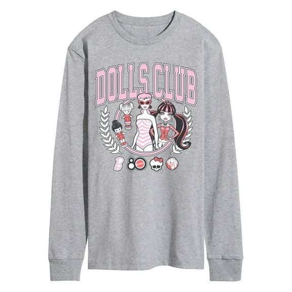 Mattel - Dolls Club  - Men's Long Sleeve Graphic T-Shirt