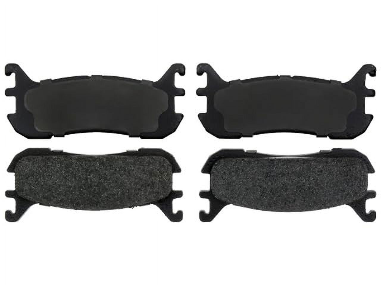 Raybestos PGD636C Professional Grade Ceramic Disc Brake Pad Set Fits select: 1999-2005 MAZDA MX-5 MIATA, 1997-2003 FORD ESCORT