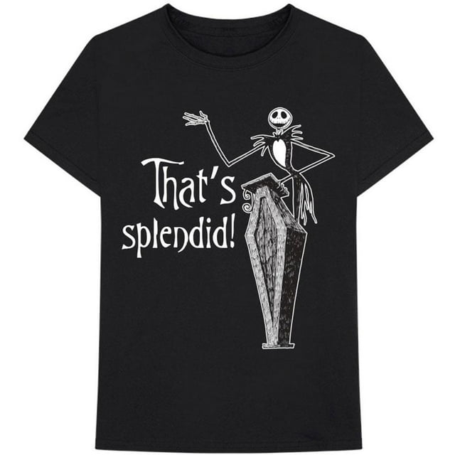 Nightmare Before Christmas T-Shirt en Coton pour Adulte « That's Splendid »