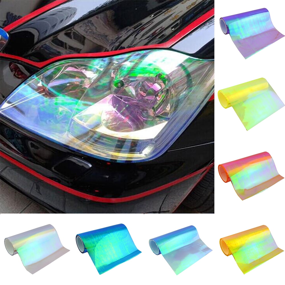 Modification Tint Tail Lamp Fog Lights Stickers Car Headlight Film 