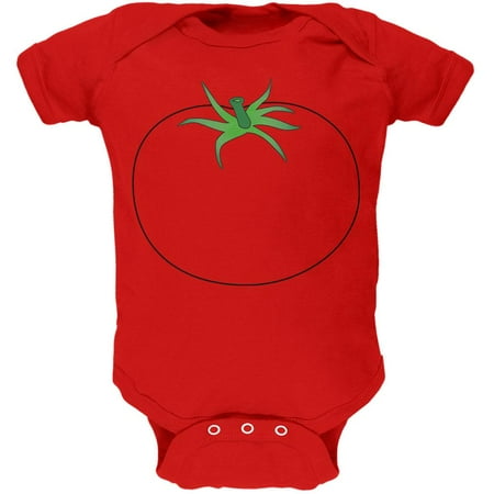 Halloween Fruit Vegetable Tomato Costume Soft Baby One Piece