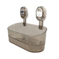 thumbnail image 3 of Elodie Suction Cup Shower Shelf Simple Storage Rack for Kitchen Toilet Laundry Room Brown, 3 of 8