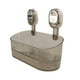 thumbnail image 3 of Organizador de baño de de taza de succión, sin golpes necesita canasta de ducha montada en la pared con orificios de drenaje para apartamento Marrón, 3 of 8