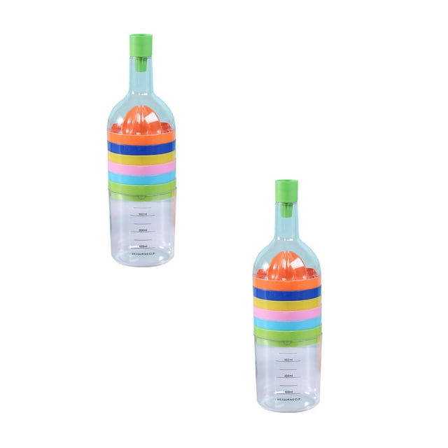Oleegame 2PC 8 In 1 Kitchen Tool Set All In 1 Multipurpose Kitchen Gadget Kitchen Tool Bottle White