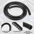 thumbnail image 5 of Unique Bargains Silicone Vacuum Tubing Hose Line Automotive Vacuum Hose Engine Air Intake Black ID 6mm 3.28ft Length, 5 of 6