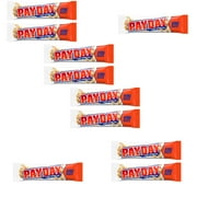 10 Pack of PAYDAY Peanut Caramel-Delivering Flavor Explosion | 3.4 oz per Bar, Candy Bars |RADYAN