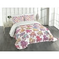 thumbnail image 3 of Ambesonne Octopus Quilted Bedspread Set 3 Pcs, Hand Drawn Tentacles, Queen Size, Multicolor, 3 of 5