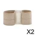 thumbnail image 1 of Separador de dedos,Enderezador de dedos de los pies Protector de curvatura de pies,Separadores de dedos con 2 bucles Corrección del pulgar,Envoltura ajustadora de almohadilla correctora Hallux, 1 of 10
