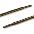 thumbnail image 4 of 3 Pares de cordones Cintilla Agujetas Reflejantes Elásticas En Forma Redonda uxcell Amarillo Oscuro negro 70cm, 4 of 4