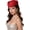 Red, variant on elt Box Hats or Women 60s ascinators Church Hats Stewardess Derby Hats with Comb