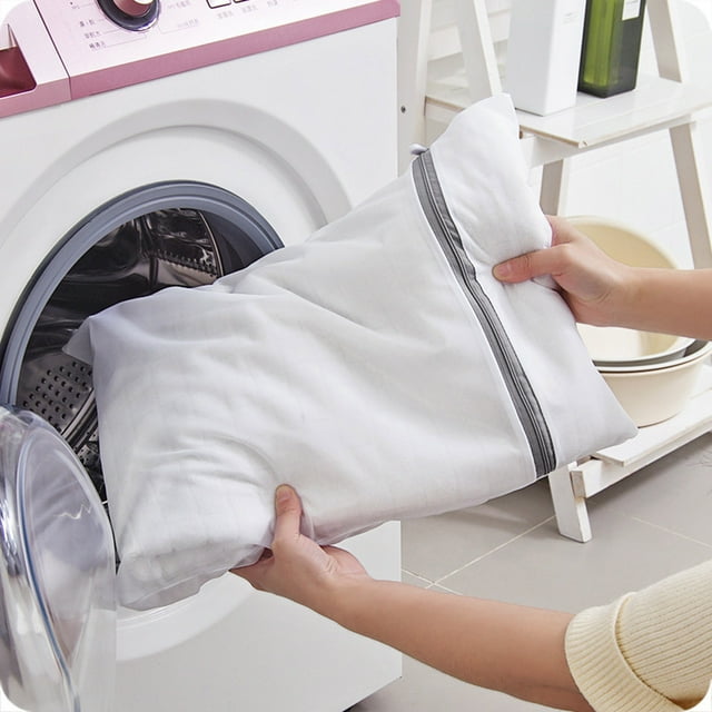 Boreal Craft Sacs à Linge en Maille Sacs à Linge Délicats pour Machine à Laver avec Fermeture Éclair Sacs de Lavage en Maille Réutilisables Rangement de Couettes Rangement de Tissus pour Étagères Bacs de Rangement avec Couvercles pour Organiser Proprement