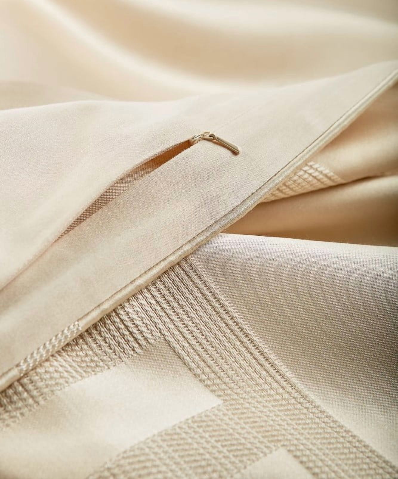 Hotel Collection Structure 3-Pc. Duvet Cover Set, Full/Queen-Gold
