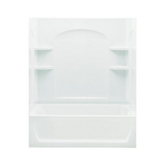 Sterling 71220122 Ensemble 60" X 33-1/4" X 77-1/4" Vikrell Shower - White