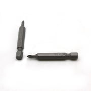 TMAX 25 pc PZ0 Pozi #0 Screwdriver Impact Ready 2 Inch Length Insert Bits Hex Shank with Quick Release Slot