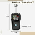 thumbnail image 4 of Pinless Moisture Meter for Wood, LCD Display Non-Destructive Wood Moisture Detector, Digital Moisture Tester with Alarm for Wood Drywall Masonry, Moisture Reader Tester, Detect up to 0.8 to 2 Inches, 4 of 5
