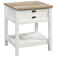 thumbnail image 2 of Home Square 3 Piece Bedroom Set with Dresser Chest and Nightstand in Soft White, 2 of 31