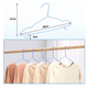 thumbnail image 2 of 20 Ganchos Ropa Perchas Antiderrapantes De Acero Inoxidable azul, 2 of 5
