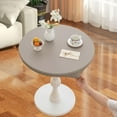 thumbnail image 3 of TISHITA Table Cloth ,Table Cover ,Waterproof ,Wipeable Dustproof Protector Elastic Stretch Tablecloth for Patio Wedding Kitchen Gray Diameter 80 cm, 3 of 8
