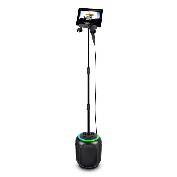 Singing Machine Sing Cast Max StandAlone Karaoke Machine, Stand, & LED