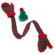 thumbnail image 5 of KAKOWELY 1 juego de mini gorro de punto navideño y mini bufanda, adornos para árbol de Navidad, bonito accesorio de ropa para muñecas., 5 of 5