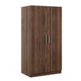 thumbnail image 5 of 2 Door Armoire,Wood Wardrobe Bedroom Closet with 3 Storage Shelves,Large Capacity Storage Wardrobe Armoire for Bedroom, 5 of 8