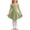 Army Green, variant on Girls Ballets Slip Dress Dance Dresses Tulles Comfy Flowy Sleeveless Pull-On Solid Color Leotards for Kids