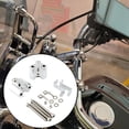 thumbnail image 4 of Adaptador de montaje en altura para elevador de manillar de motocicleta compatible con BMW R 18 cromo, 4 of 9