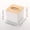 White-1pc, variant on 1pc/2pcs Plastic Tissue Box With Wooden Cover - Paper Box For Restaurants And Rooms - Tissue Storage
