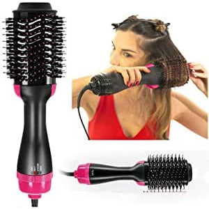 Secador de pelo de aire caliente Cepillo 3 en 1 Hair Styler 110v Deng Xun unisex