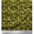 thumbnail image 1 of Soimoi Cotton Cambric Fabric Floral Block Print Fabric by Yard 42 Inch Wide, 1 of 3
