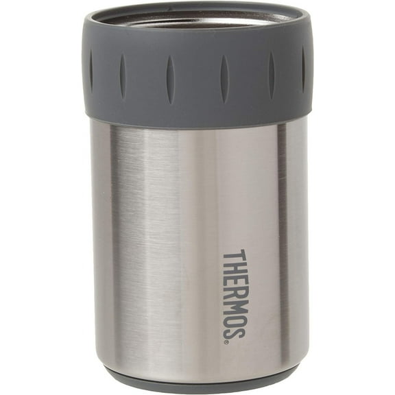 Thermos Stainless Steel Beverage Can Insulator for 12 Ounce Can