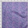 thumbnail image 3 of oneOone Cotton Jersey Medium Purple Fabric Flower Watercolor Sewing Craft Projects Fabric Prints By Yard 58 Inch Wide, 3 of 4