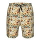thumbnail image 3 of Fotbe 70s Hippie Style Trajes de Baño Estampados para Hombre, Shorts de Verano de Secado Rápido, Ropa de Playa, Bañadores-Medium, 3 of 6