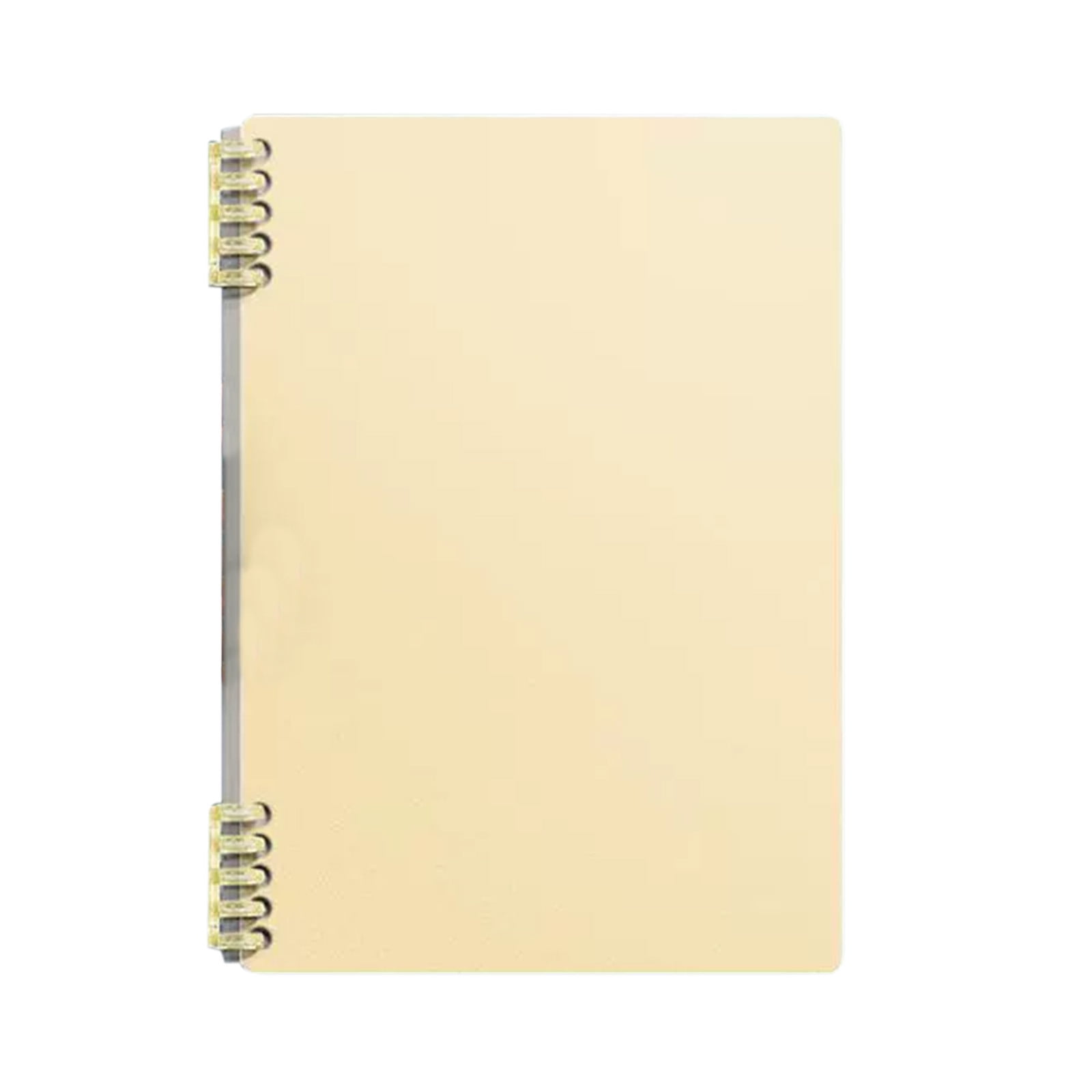 Notebook with Rings B5 Lined Notebook Spiral Bound Notebook Refillable Binder Detachable Wirebound Notepad Polypropylene Cover Composition Book for Office Note Taking and Home Organization