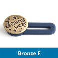 thumbnail image 1 of Extensor de botones de Metal para pantalones vaqueros, extensores de cintura retráctiles ajustables de costura libre, expansor de cintura de botón, 1, 5, 10 piezas, 1 of 4