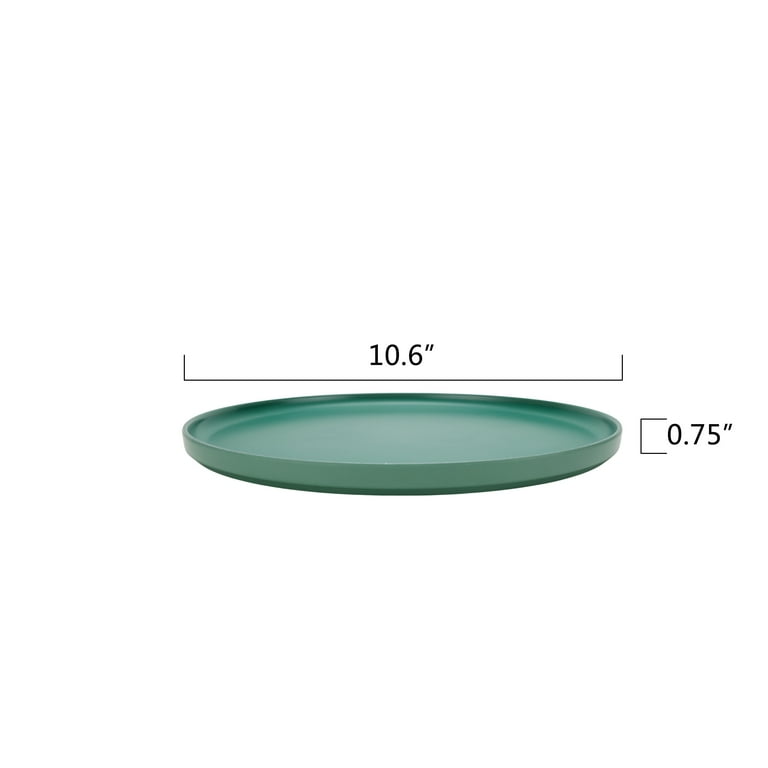 Mainstays by Becky G. & Alejandra Bamboo Melamine Dinner Plate