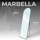 thumbnail image 5 of Espejo De Piso Cuerpo Completo Grande Arqueado Decorativo De Pared con Soporte y Marco de Aluminio para Dormitorio Sala Comedor o Cuarto de 160 cm, 5 of 8