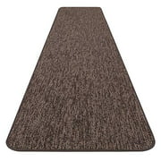 House, Home and More Skid-Resistant Carpet Runner - Pebble Gray - 14 Feet X 48 Inches