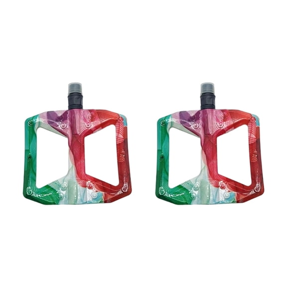 2pack Durability Bearing Nonslip Pedals Professional Road Bike Pedals for Mountain and Road Cycling