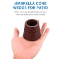 thumbnail image 4 of Milisten Base de Parasol Support Trou de Parasol Cône Compensé pour Patio Table Jardin Extérieur, 4 of 5