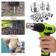 thumbnail image 4 of 10 Uds. (8/10/12/14/16/18/20/22/25/50mm) juego de accesorios de sierra de agujero de broca de diamante 8-50mm brocas de núcleo de corte de carbono inoxidable TUNC Sencillez, 4 of 5