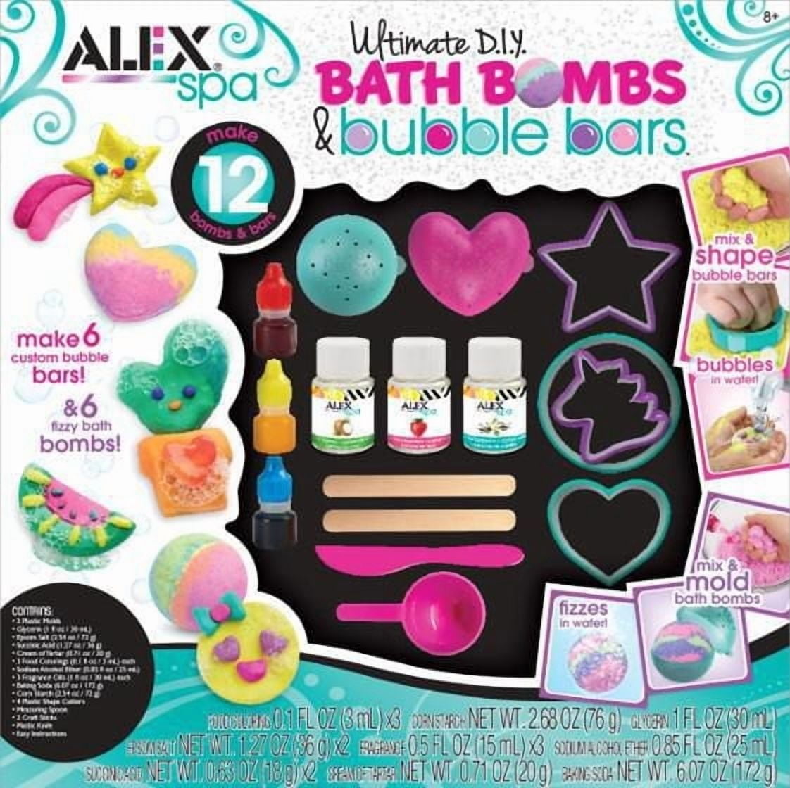Alex Spa Bubble Bar and Bath Bombs