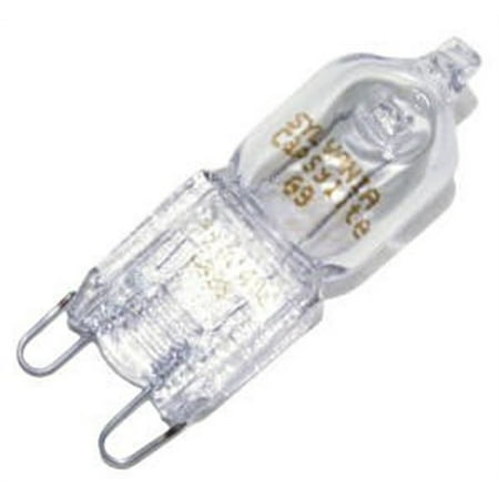 500 Base Unit - 40 watt; Halogen; T4; Clear; 2000 Average rated Hours; 500 Lumens; Double Loop base; 120 volts
