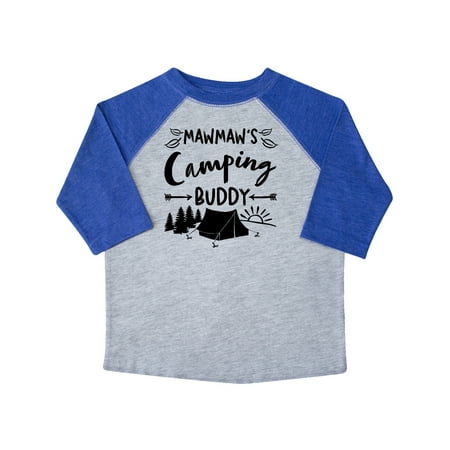 

Inktastic Mawmaws Camping Buddy Gift Toddler Boy or Toddler Girl T-Shirt