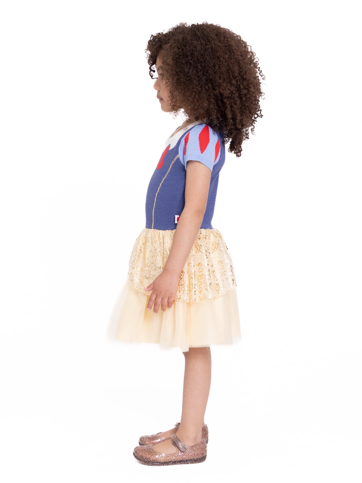 Toddler Girl Cosplay Snowhite Dress, Sizes 12 Months - 5T