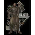 thumbnail image 2 of Boy's Black Panther: Wakanda Forever Lord M'Baku Pattern  Graphic Tee Black Small, 2 of 5