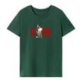 thumbnail image 1 of Camiseta para mujer básica camiseta ropa cuello redondo camisa para viaje mochilero S, 1 of 8