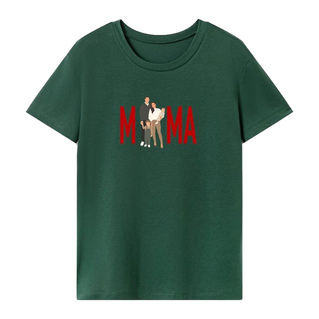 Camiseta para mujer básica camiseta ropa cuello redondo camisa para viaje mochilero S