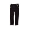 Flapdoodles girls Ponti Pintuck Pant, 5, Black